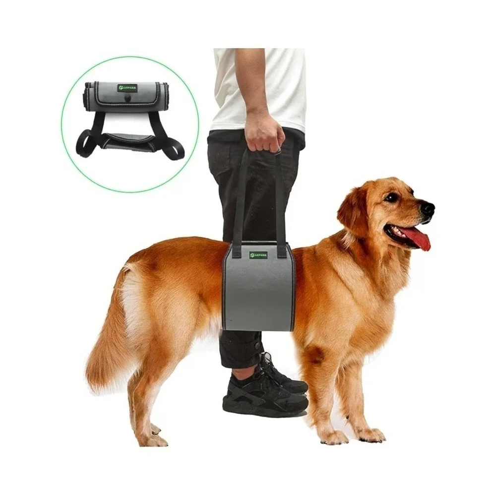 Lepak Dog Sling Lift Harness XL Grey Rear Leg Support Open Box New